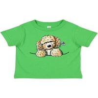 Тениска за момиче или малко дете с мастило и ирландски крем момче