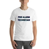 Техник за аларма на три цветове с къс ръкав с памучна тениска от неопределени подаръци
