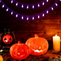 Хелоуин струни светлини LED светлини за къща с обитаване на призраци Хелоуин