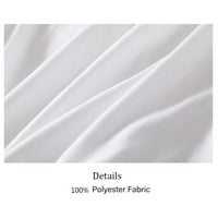 Комплект корица на одеялен корица луксозен декоративен модел боядисване на новопоставени корица на юрган с възглавница, Калифорния Кинг
