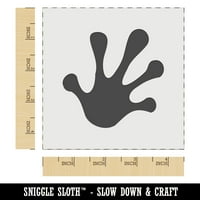 Foog Foote отпечатък DIY Cookie Stark Craft шаблон за занаят