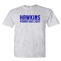 Мощност и светлина - тениска за тениска на едно тениска, флот, 3XL