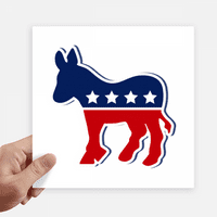 America Donkey Emblem Демократична партия стикер етикети стена снимка лаптоп Decal Self Adhesive