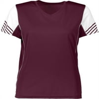 Holloway Sportswear Женска дъга риза с къс ръкав бял 222744