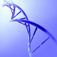 Концептуално изображение на печат на ДНК плакат