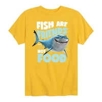 Намиране на Nemo - Рибите са приятели, а не храна - малко дете и младежки графична тениска с къс ръкав