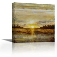 Break of Dawn - Съвременна изящна изкуство Giclee on Canvas Gallery Wrap - Wall Décor - Art Rainting - Готов за окачване
