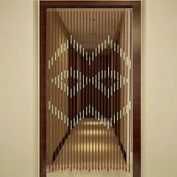 Бамбук+дървена завеса за мъниста за завеси за врати на стаята на стаята