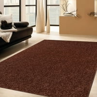 Ambiant Starwars Collection Pet Friendly Area Rugs Chocolate - 5 'шестоъгълник
