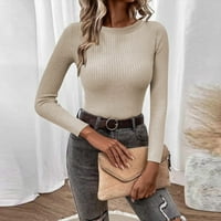 Tdoqot есенни пуловери за жени- модни плетени костенурки с дълъг ръкав