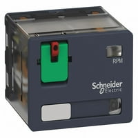 Schneider Electric Gen Peroge Relay, Pin, Square, 24VAC RPM42B7