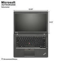 ThinkPad T Business Laptop, Intel Core I5-5300U до 2.9GHz, 16g DDR3L, 512G SSD, WiFi, VGA, Mini DP, Windows Bit Multi-Language поддръжка на английски френски испански