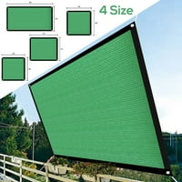 Зелен анти-UV екран за поверителност на мрежата Градина за екранинг на вятърна конструкция на вятърна мрежа