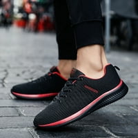Дишащи маратонки на открито двойки дантела обувки за бягане мъже woemen sports mesh женски маратонки червено червено
