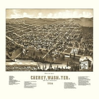 Cheney Washington - Poster Plary Print от Wellge Wellge Wach0002