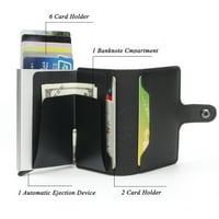 Портфейли за кредитни карти, кредитна карта BO срещу кражба голям капацитет за дома