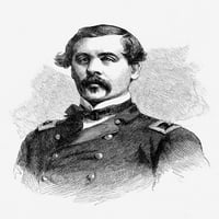 Thomas Francis Meagher n. Американски политик и войник. Гравиране на дърва, американска, 1867. Плакатен печат от