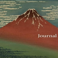 Списание: Red Fuji, South Wind, Clear Sky: Безвременен Ukiyoe Notebook Journal - Японски печат на дървенблок: Класически Edo er