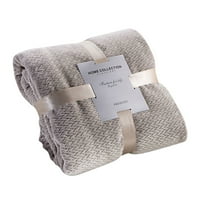 Knqrhpse одеяло за прегръщане на одеялото е подходящо за дивани легла за омагьосване меки и плюшено леко одеяло за пътуване