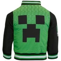 Minecraft Creeper Bomber Jacket за момчета