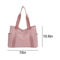 Черно и петък се занимава с кръстосана чанта за тяло жени найлон, дамска портмоне мини слой с цип портфейл чанта за портфейл розов розов 38x27x 15x10.6x5.5in