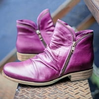 Cuoff Cowgirl Boots Зима и есен кратки обувки Martins Cowboy Boots for Women