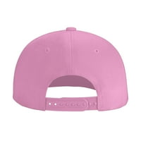 Мъжки и женски моден уникален печат с лого на Dogecoin регулируемо дънково бейзболна шапка розово